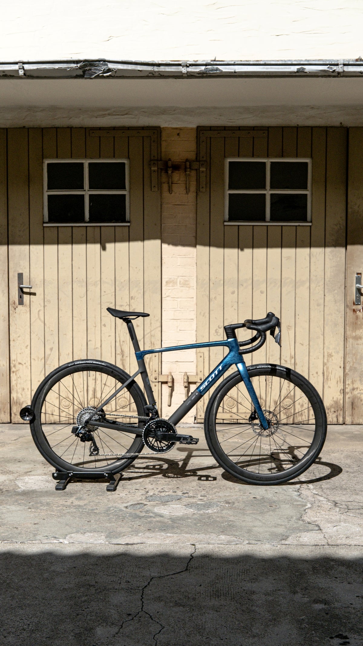Scott Addict RC TEAM - Watery Blue / Carbon Black