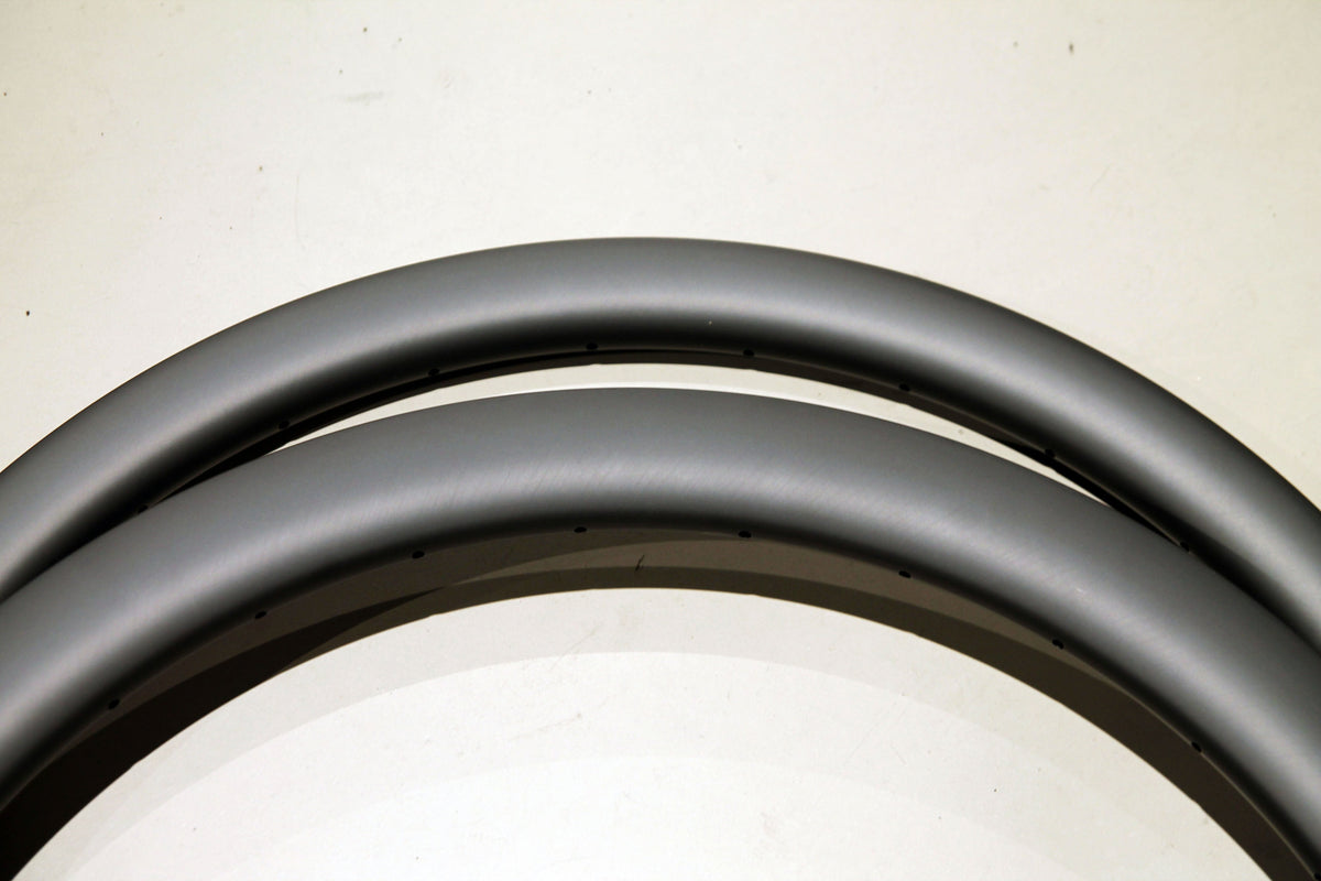 SMParts. Force 43, T700 Clincher Carbon Rim, 700c 28", TLR - UD Matt