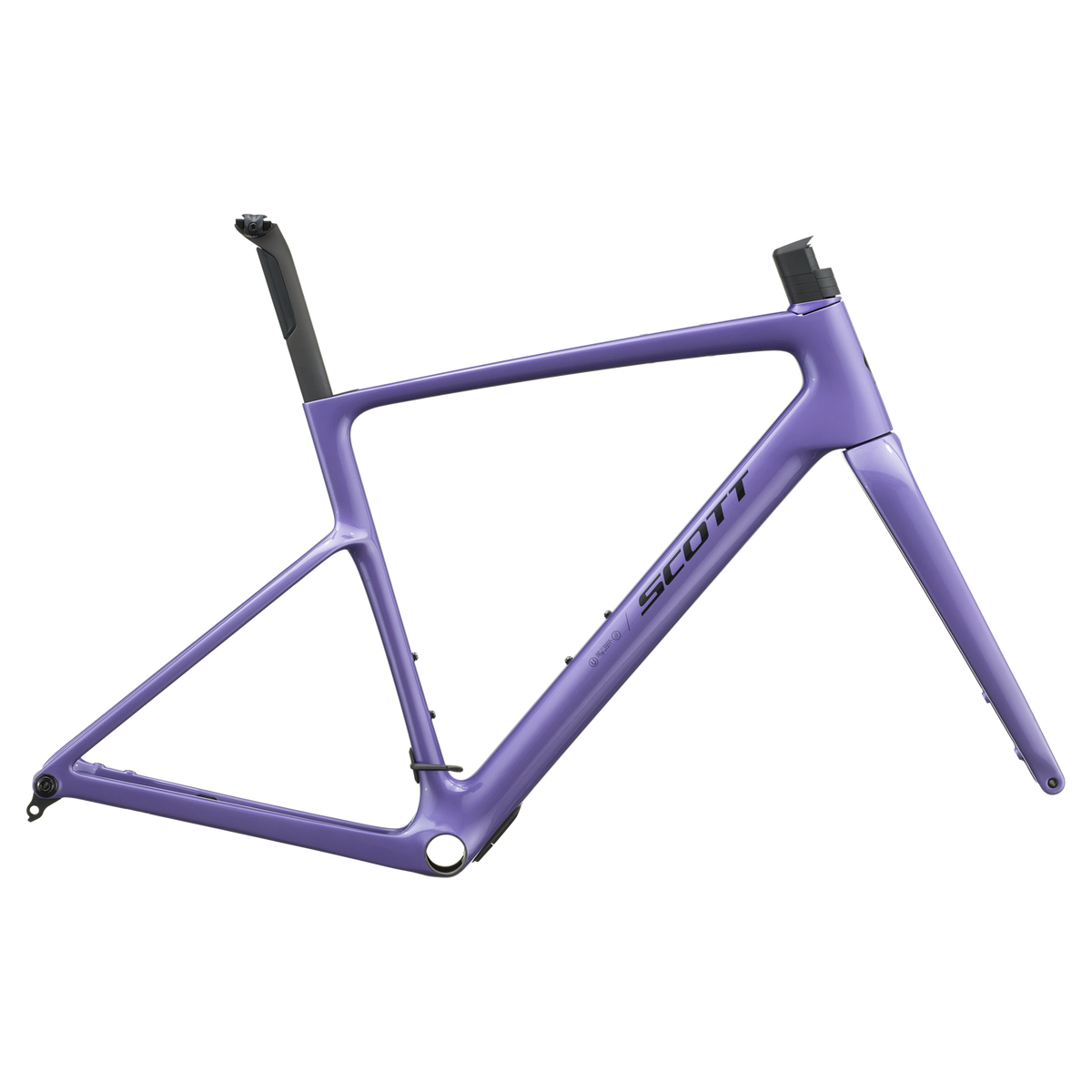 Scott Addict Gravel 10, Carbon Rahmen-Set (HMX), Blaze Purple (2027)
