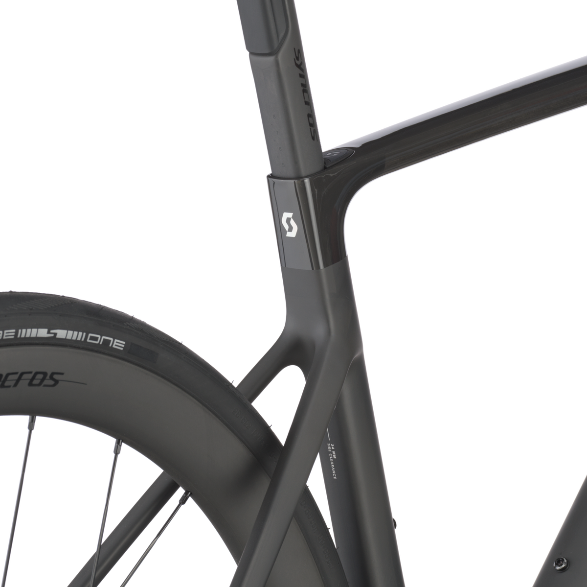 Scott Addict RC 30 (2025) road bike, Shimano 105 Di2 2x12 - Carbon Black