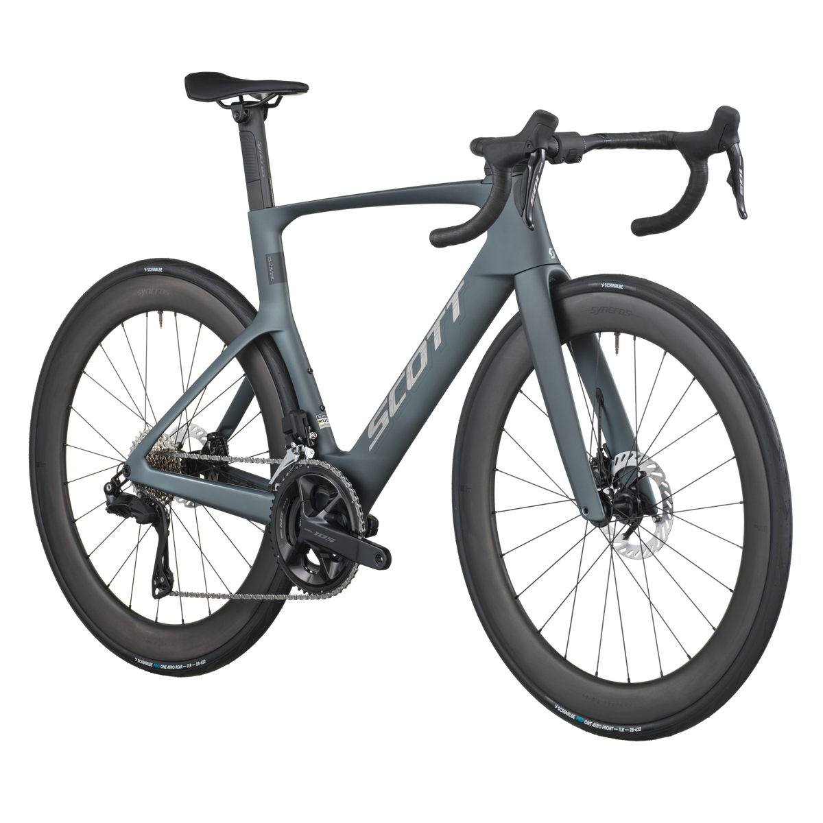 Scott Foil RC 20, Shimano 105 Di2 - Carbon Grey
