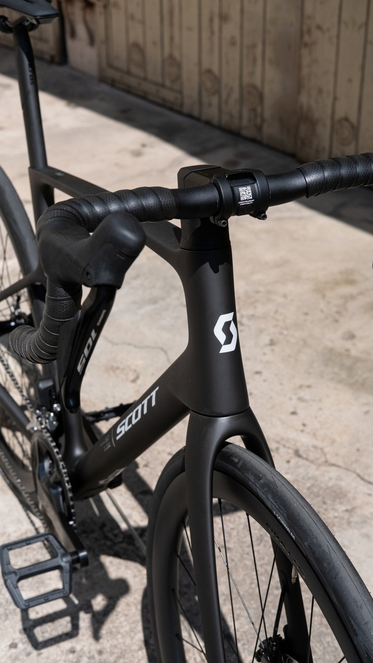 Scott ADDICT 30 Rennrad Shimano 105 Di2 2x12 - Carbon Black