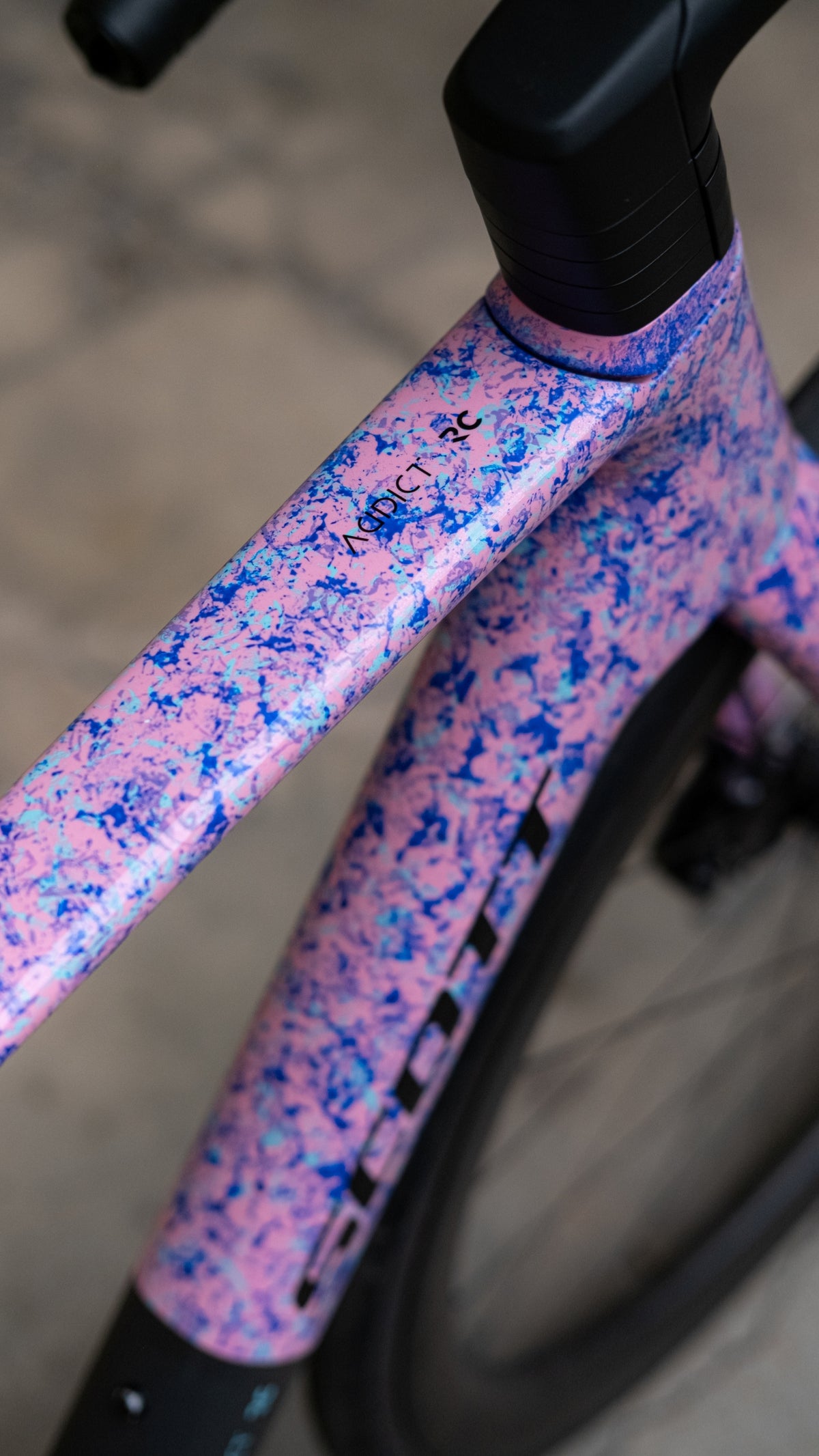 Scott Addict RC 10 - Flourish Blue / Carbon Black