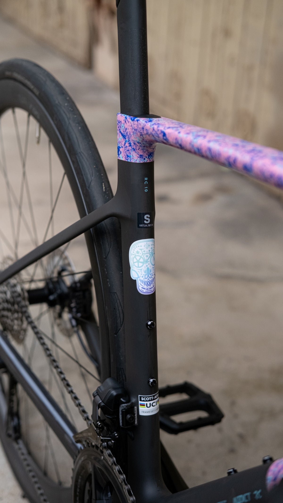 Scott Addict RC 10 - Flourish Blue / Carbon Black