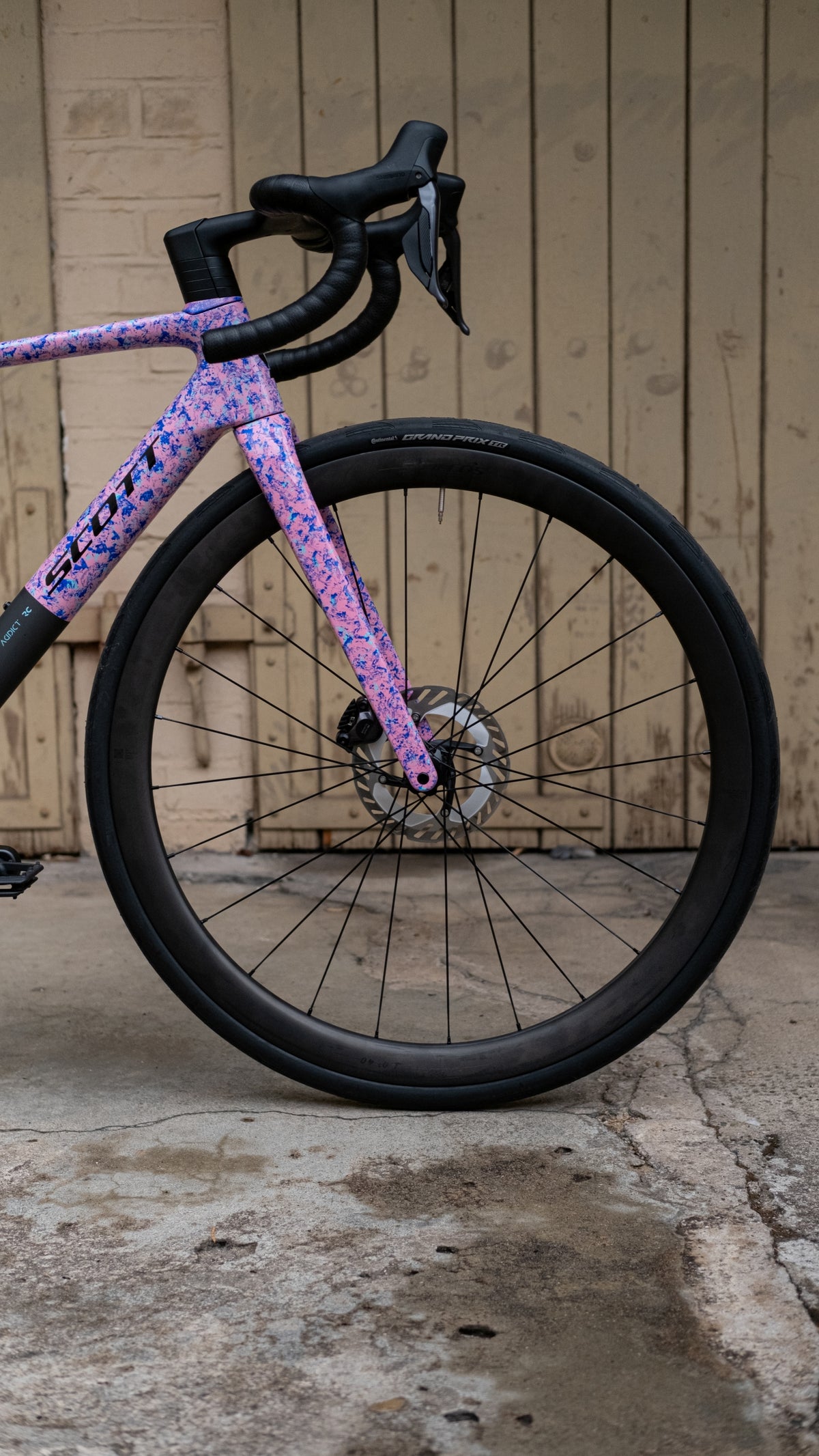 Scott Addict RC 10 - Flourish Blue / Carbon Black