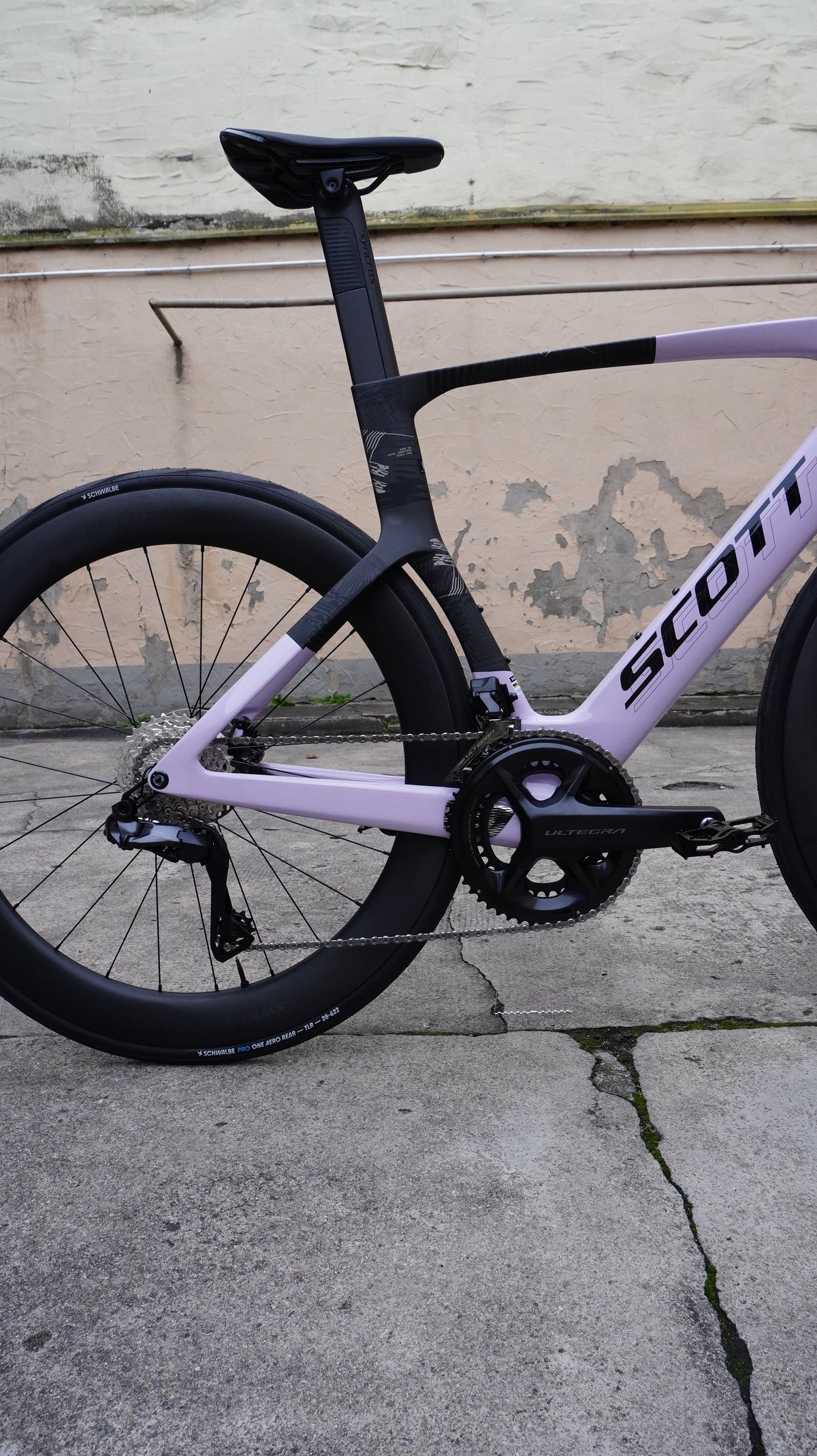 Scott Foil RC 10, Shimano Ultegra Di2 - Violett Pink / Carbon Black