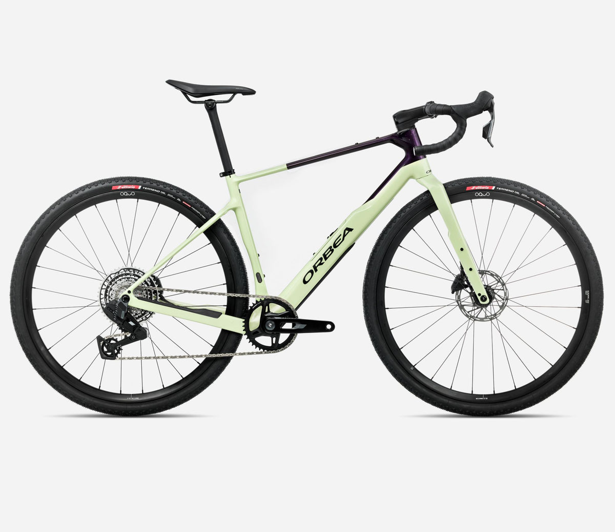 Orbea Terra ADV M31eTeam (2026), 1x, Acid Gum - Fantasy Purple Carbon View (Gloss)