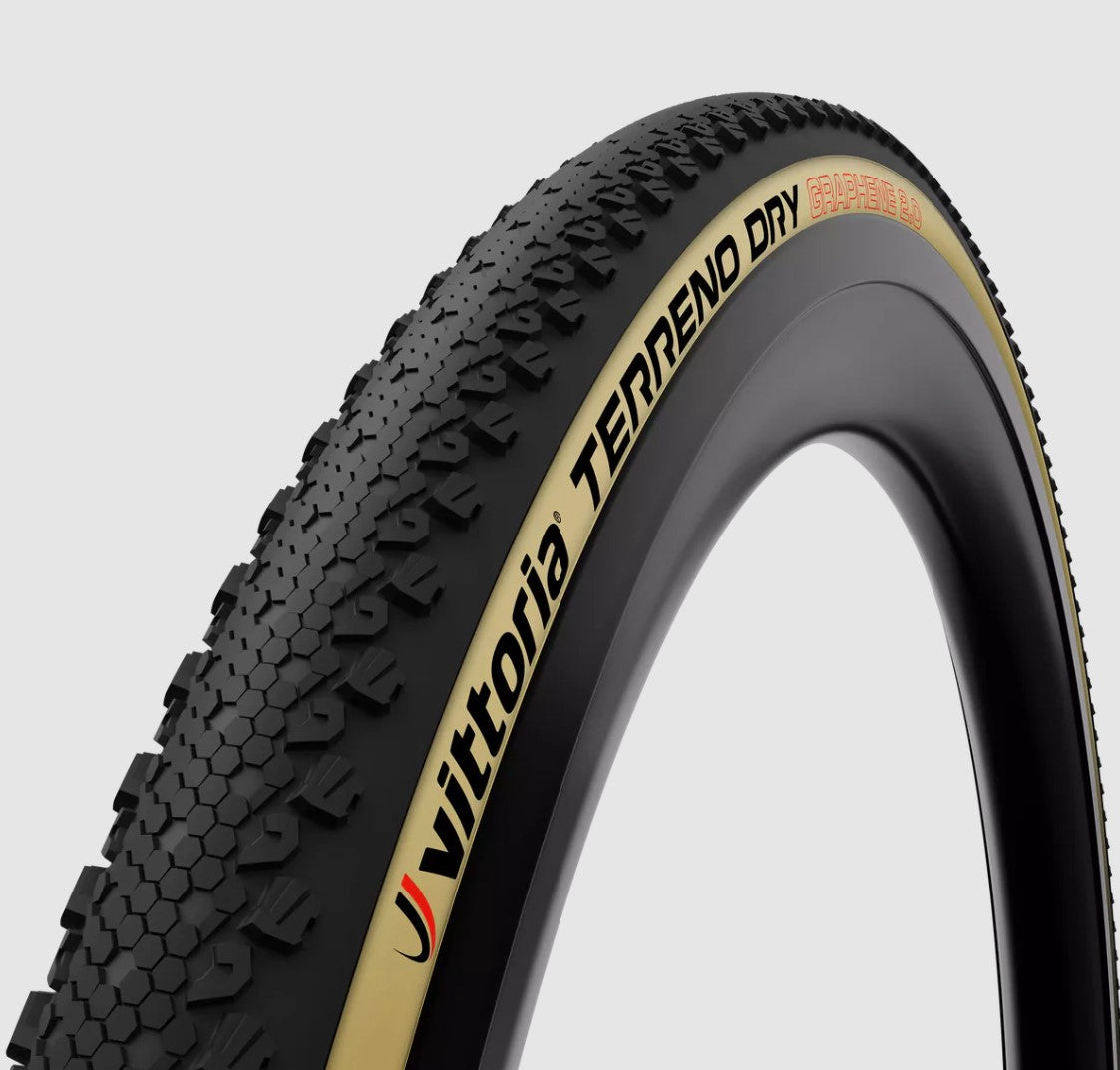 Vittoria Terreno Dry LITE 700x38c 1C Graphene 2.0 TLR Black/Tan