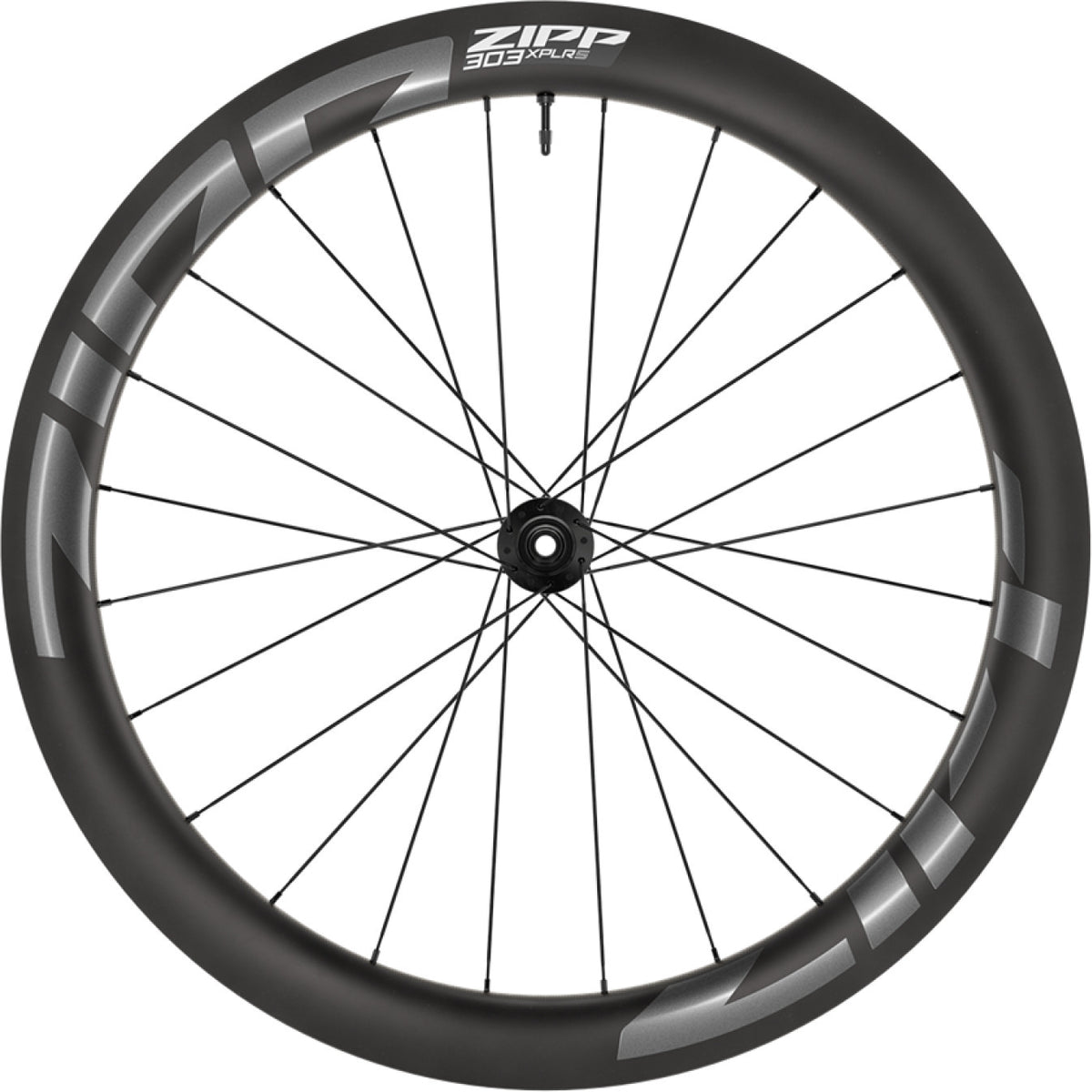 ZIPP 303 XPLR S (B1) Carbon Laufrad Tubeless, Centerlock - Dark Grey Decals