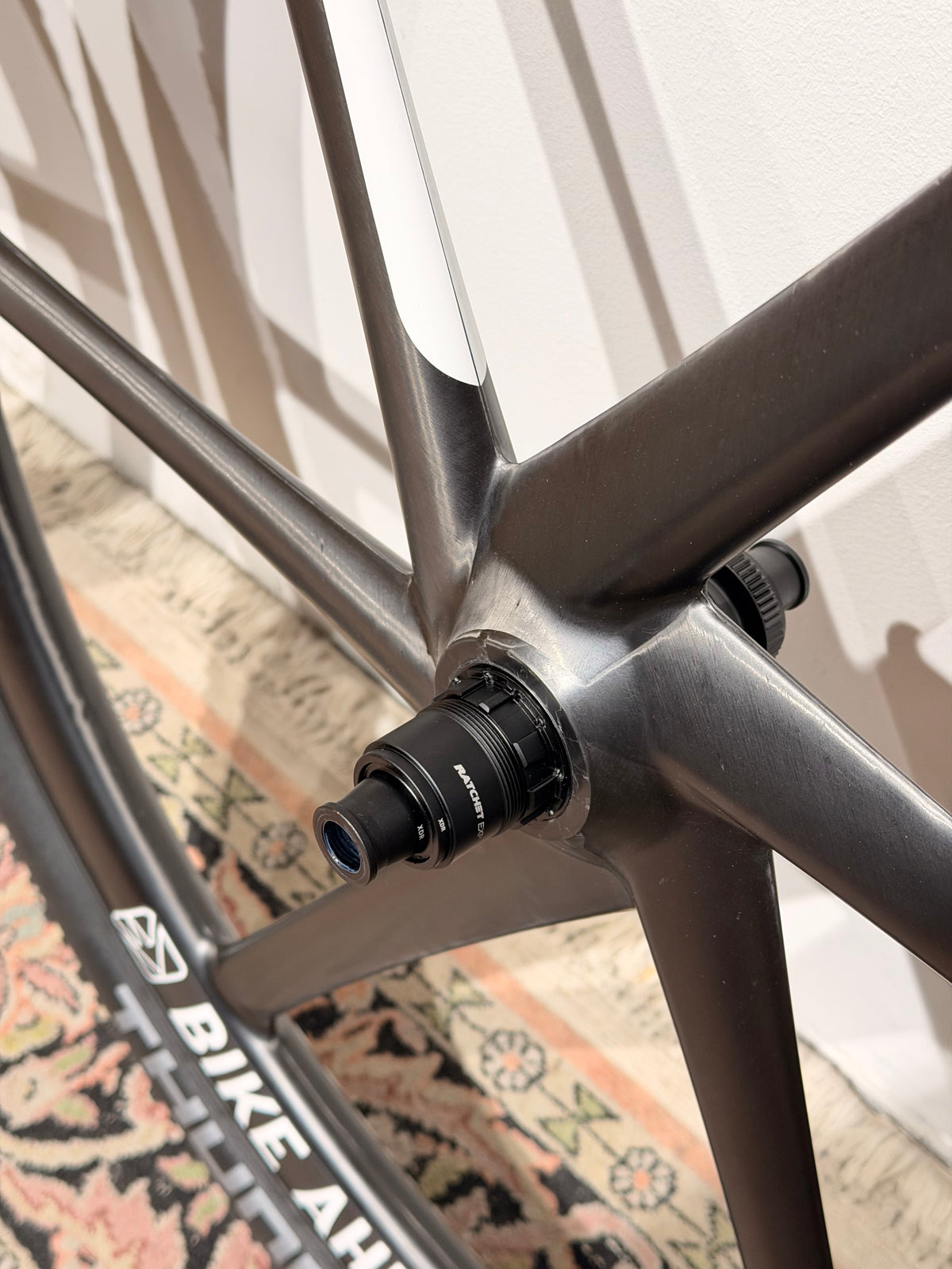 Bike Ahead Composites BITURBO GRAVEL AERO, Carbon 6-Speichen Laufräder