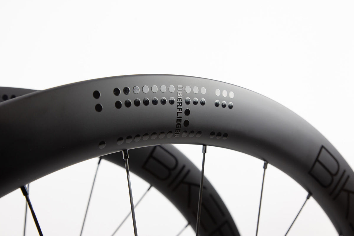 BIKEBEAT Überflieger PRO, 50mm Carbon Laufrad-Satz