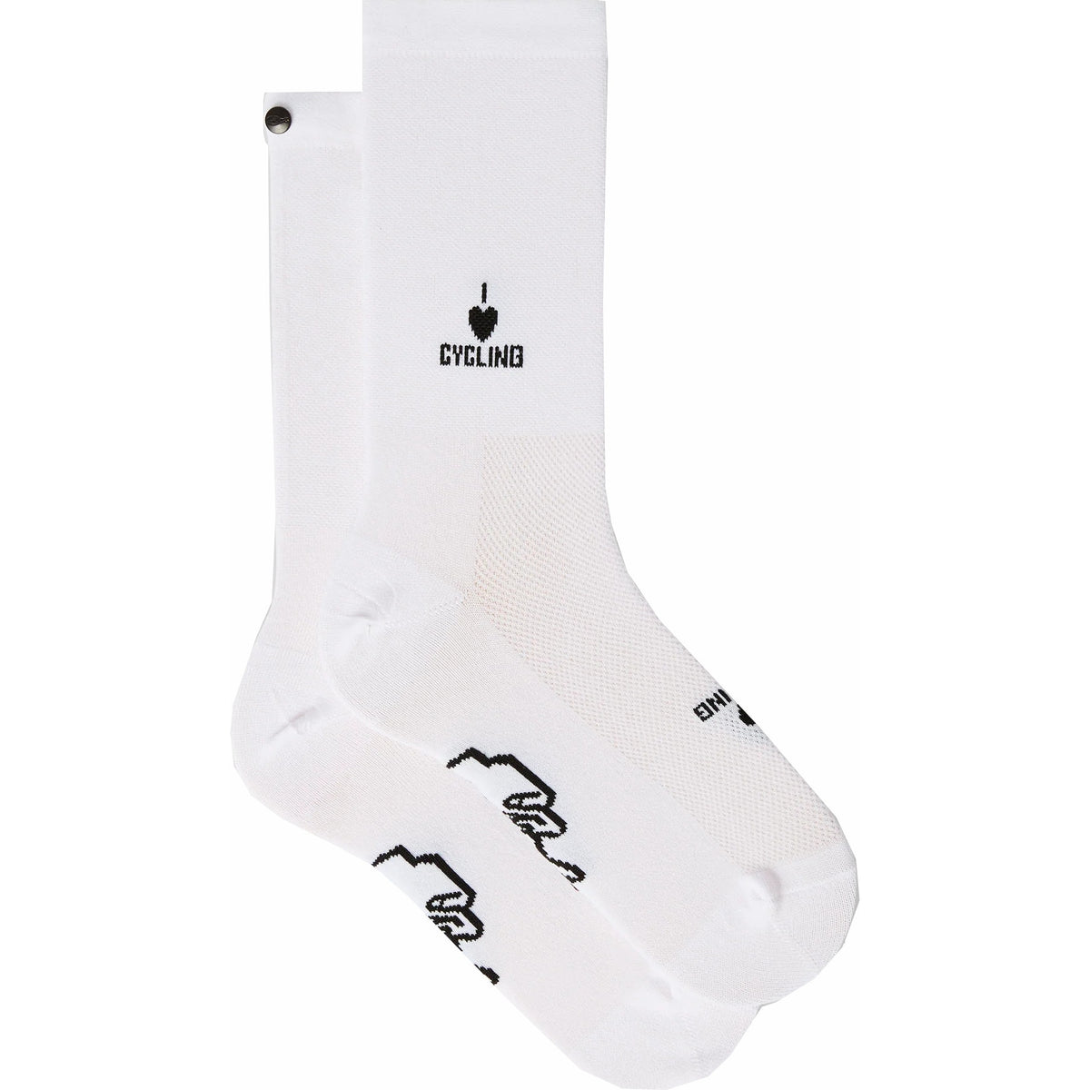 FINGERSCROSSED #Classic Iconic I Love Cycling - Weiß