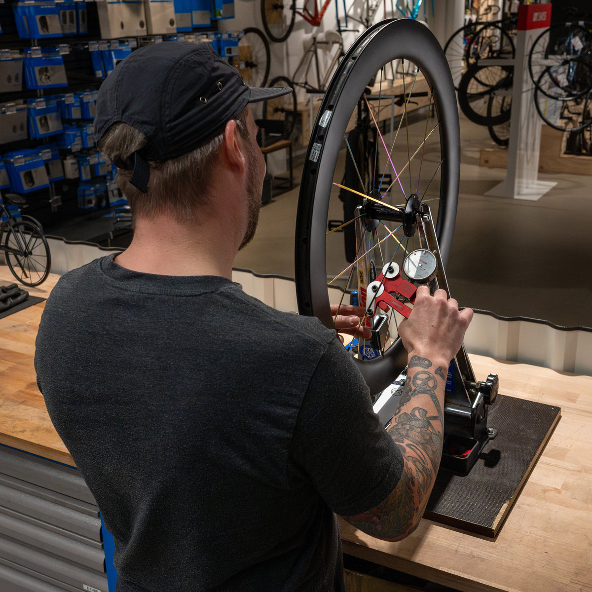 Laufrad Fahrrad Service buchen SMParts Termin
