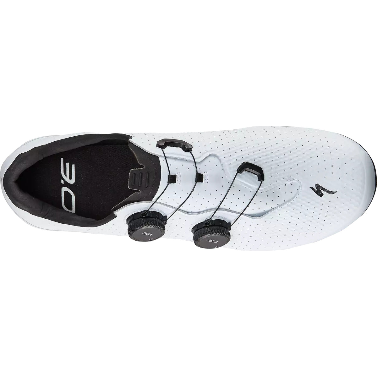 Specialized Torch 3.0 Road Bike Shoes Double BOA - White