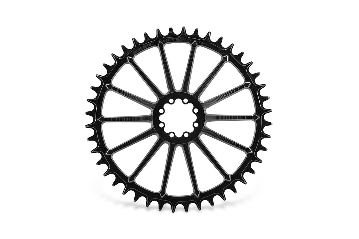 Garbaruk AXS Road/CX Kettenblatt Rund - Schwarz