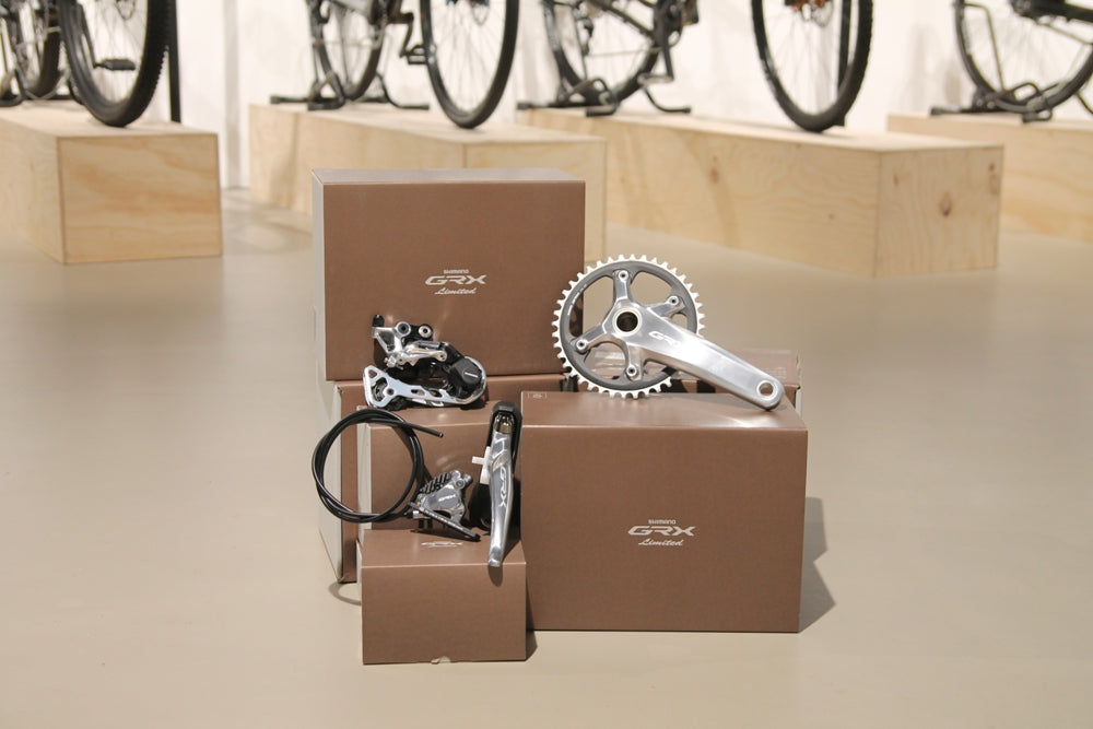 Shimano GRX LIMITED RX810 2x11 Gruppe - silver polished