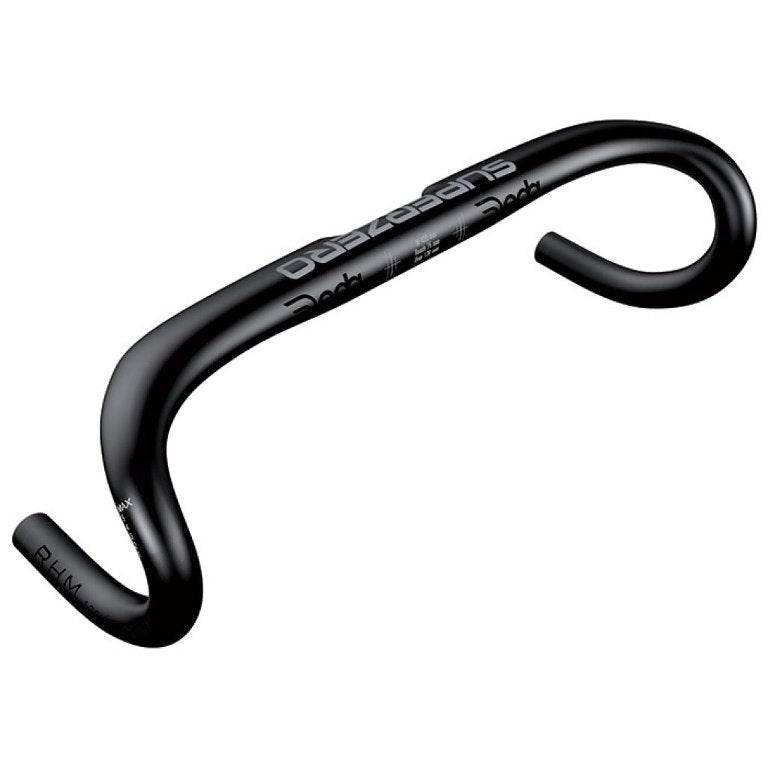 Deda SuperZero Aluminium Ergo Drop Bar Lenker 31,7mm -2017- Polish on Black