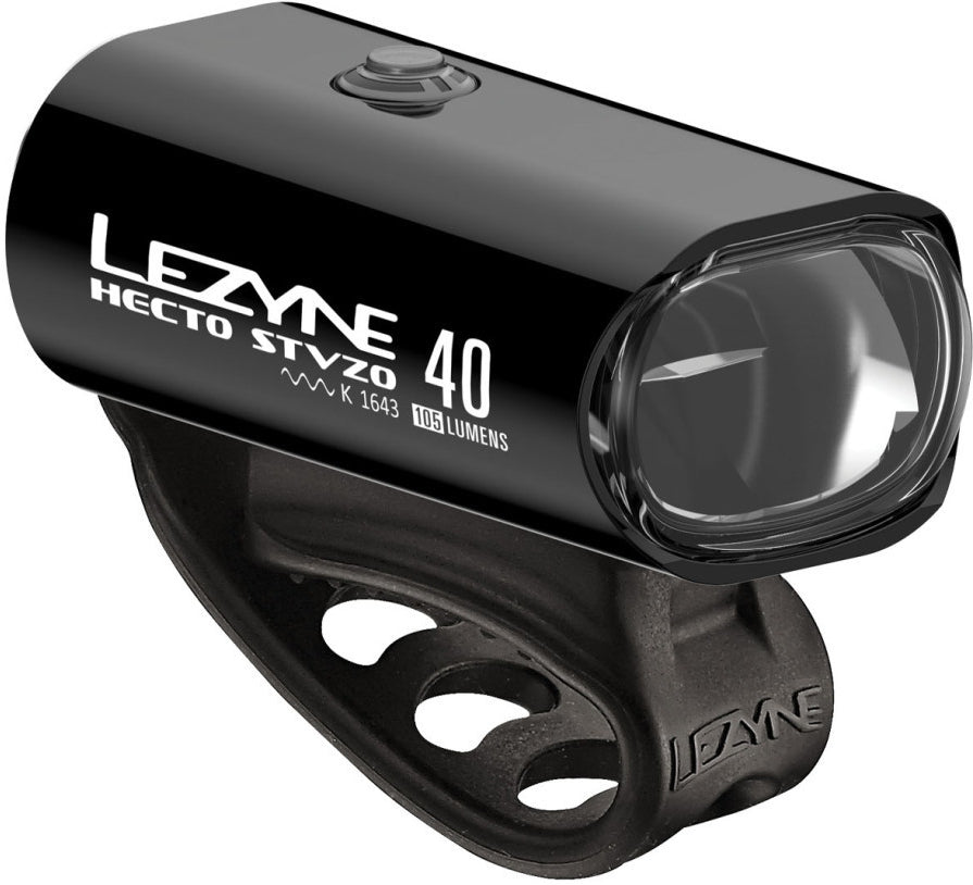 Lezyne Beleuchtungsset Hecto Drive 40 + KTV STVZO