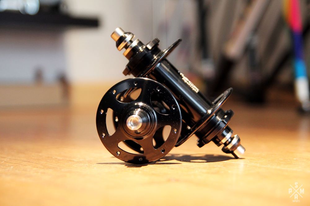 MACK HUBS Superlight Track Vorderrad Nabe Hochflansch - Sheriff Star