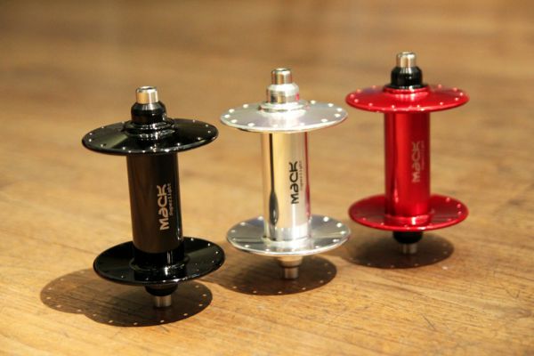 MACK HUBS Superlight Track Vorderrad Nabe Hochflansch - Schwarz